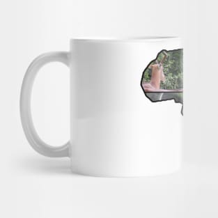 African Wildlife Continent Collage Mug